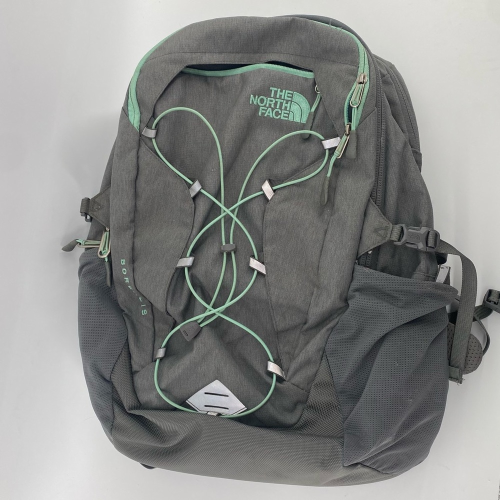 The North Face/Grey and Teal Backpack/laptop Bag